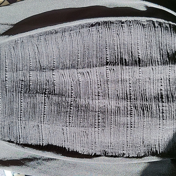 Wolford women's spandex black dress, with see thru sleeves, size S. Black - Picture 10 of 15